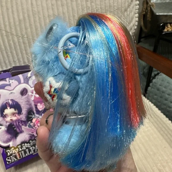 RAINBOW DASH - My Little Pony Skullpanda Plush Pendant.New.Box opened to verify. - Picture 4 of 13